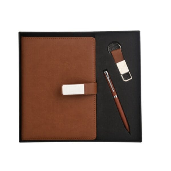 Elevate Brown 3 in 1 Gift Set