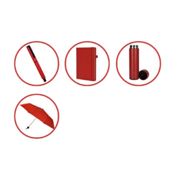 Destinio 4 in 1 Red Combo Gift Set - Image 3
