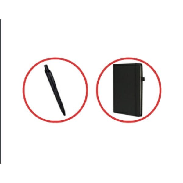Glory 3 in 1 Black Gift Set (Plastic Pen) - Image 3