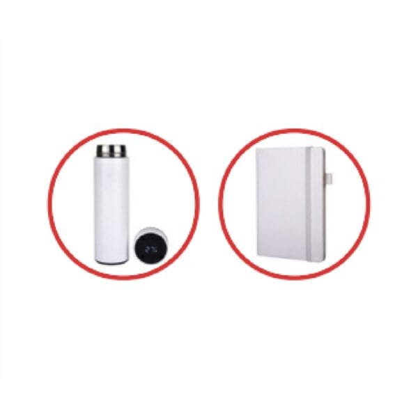 Stunning 3 in 1 White Gift Set - cube pen - Image 3