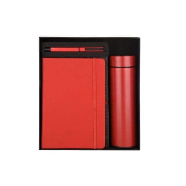 Luxe 3 in 1 Red Gift Set-Cube pen