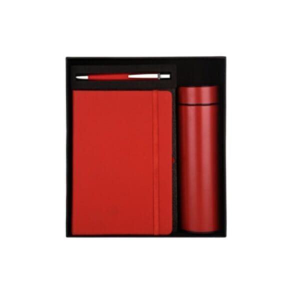 Classique 3 in 1 Red Gift Set (Plastic Pen)