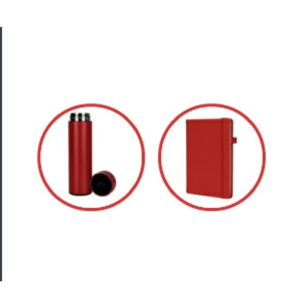 Classique 3 in 1 Red Gift Set (Plastic Pen) - Image 2