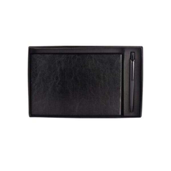 Spur 2 in 1 Black Gift Set (Soft bound diary and Pen)