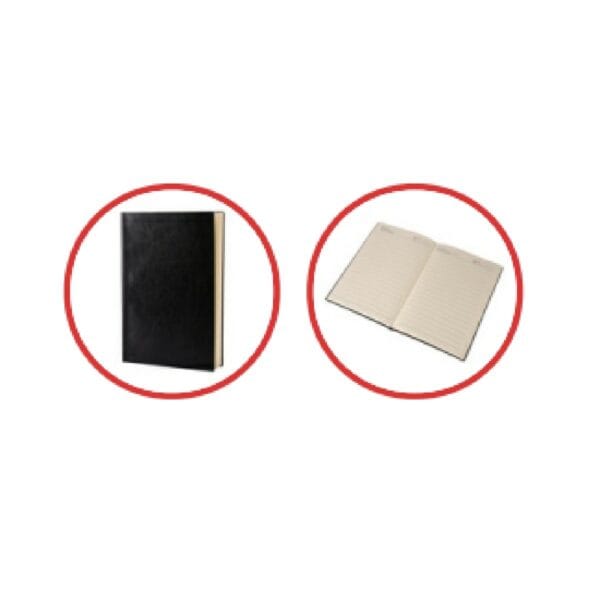 Spur 2 in 1 Black Gift Set (Soft bound diary and Pen) - Image 3