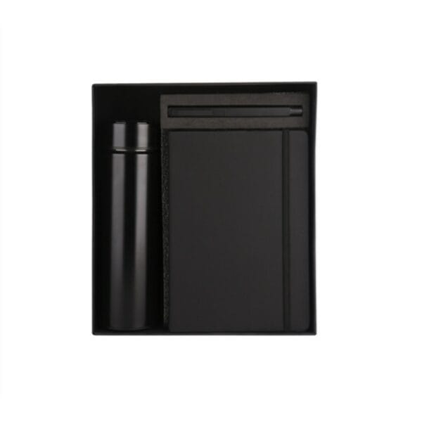 Unique 3 in 1 Black Gift Set (Cube Pen)