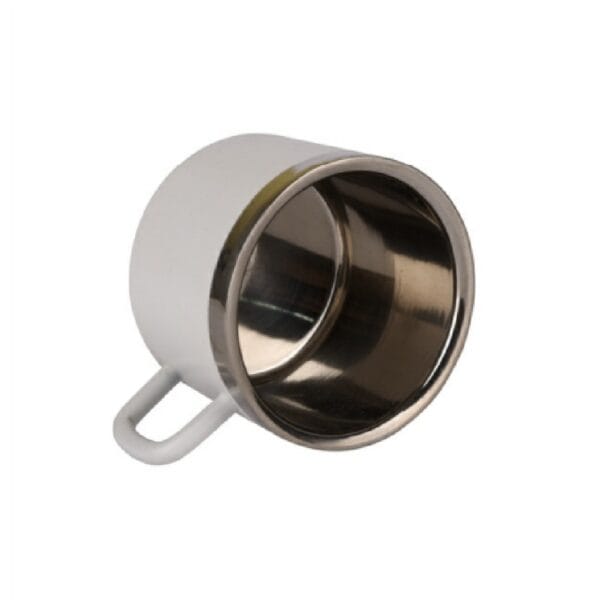 Wizard Matte White Temperature Bottle With 2 Steel Cups - Image 2