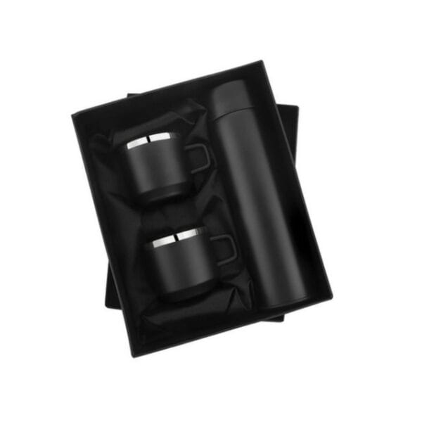 Accord Temperature Bottle With 2 Steel Cups Gift Set