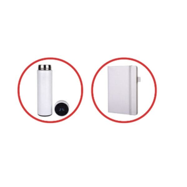 Stunning 3 in 1 White Gift Set - Cube Pen - Image 3
