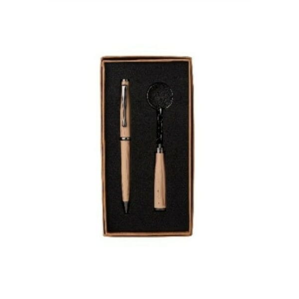 Stunning Wooden Finished 2 ir 1 Gift Set