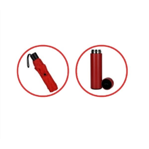 Drizzling 2 in 1 Red combo gift set - Image 3
