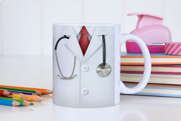 Coffee Mug Doctor's Special | Name Printed | Ideal for Gifts to Doctors, Office Material (325 ML) - Image 4